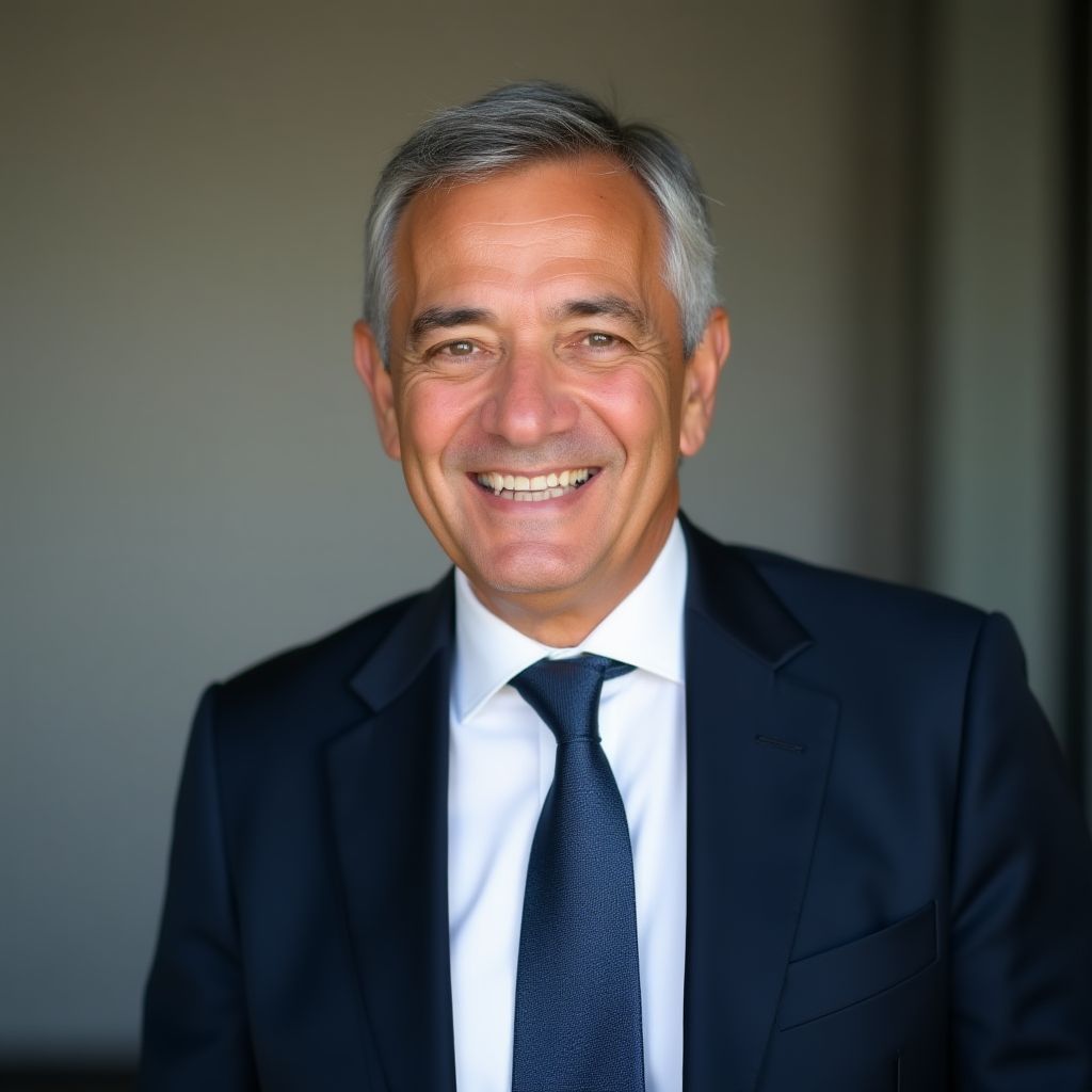 Empresario chileno satisfecho